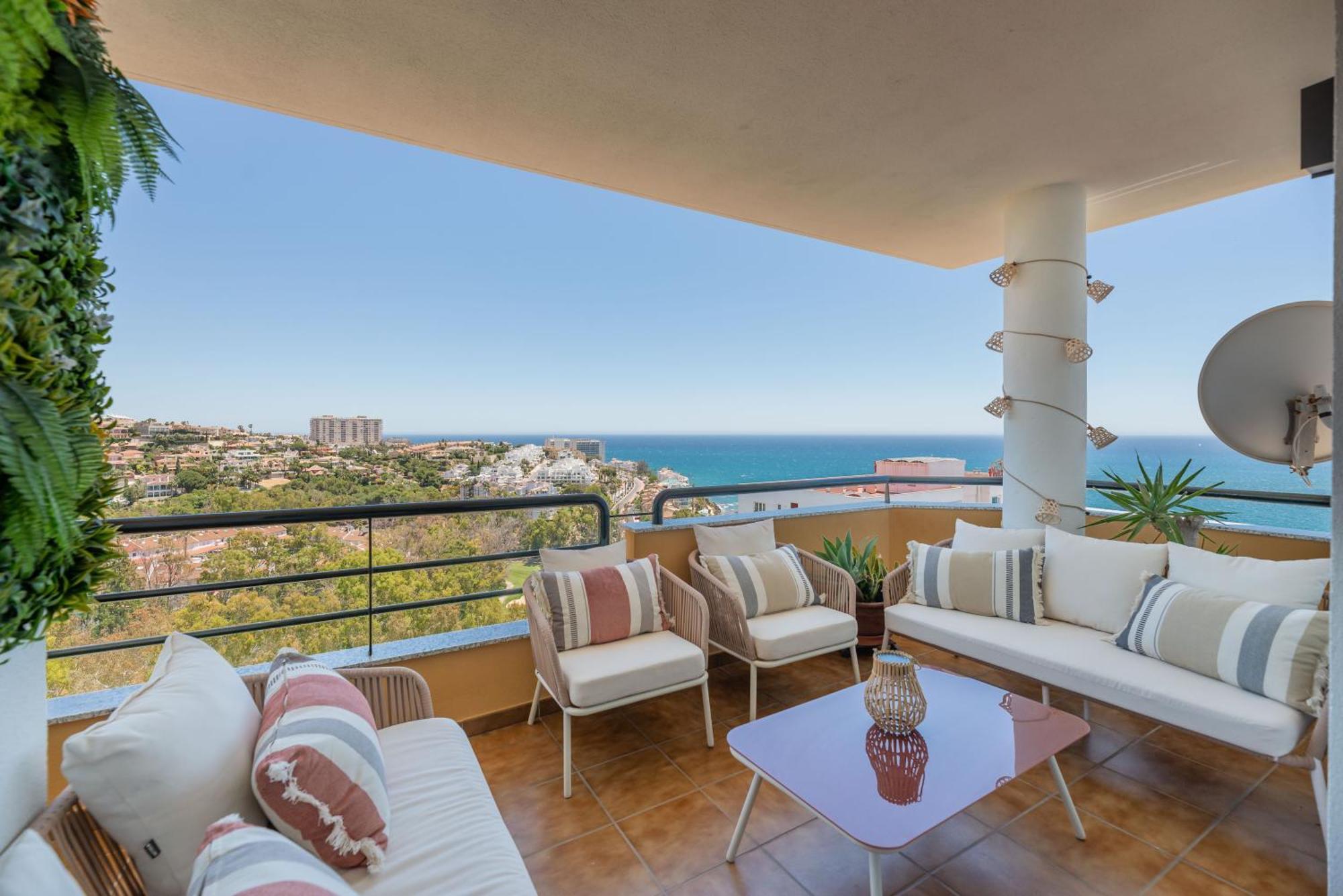 베날마데나코스타 Luxury 4Bdr Penthouse With Sea Views 아파트 외부 사진
